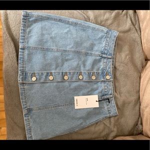 Denim Jean Skirt